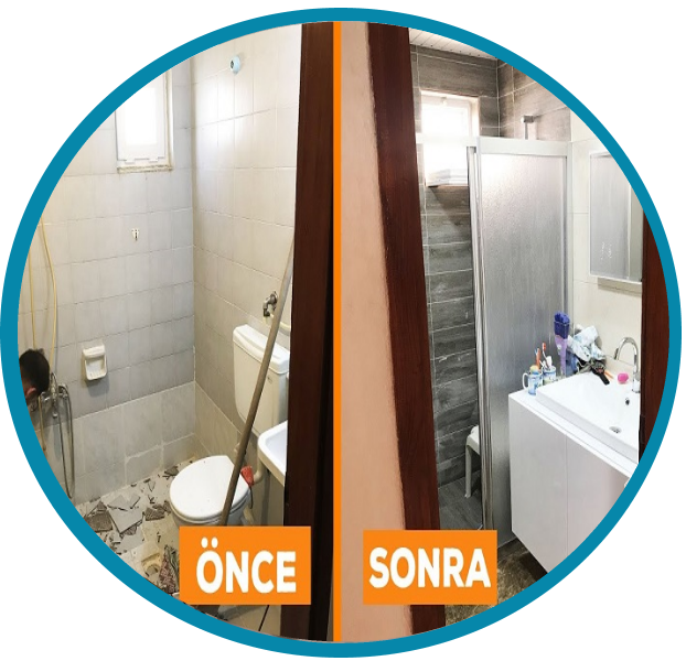 Çankaya Banyo Tadilatı-0530 912 87 98-HİLAL DEKORASYON